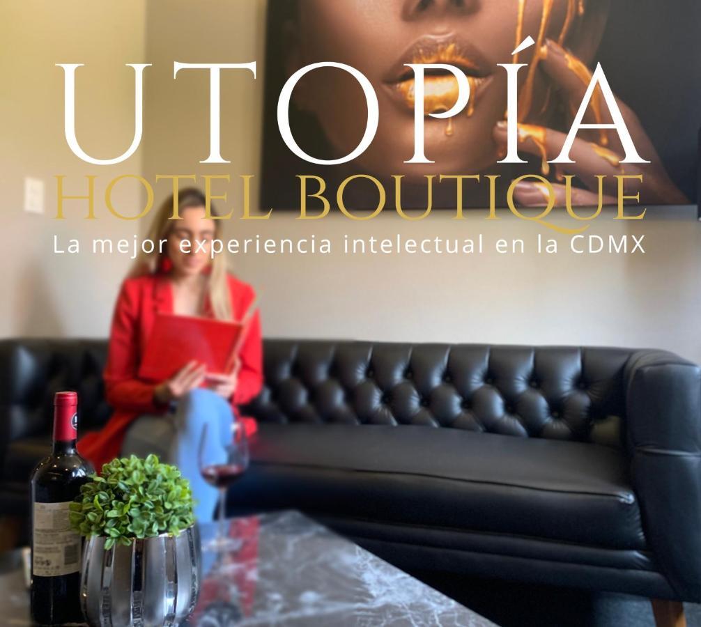 Utopia Hotel Boutique Mexico City Exterior photo